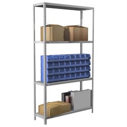 Стеллаж ПРАКТИК MS STANDART 2000*1000*250 (4 полок) - фото 13140