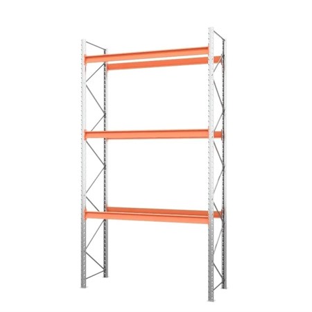 Стеллаж металлический паллетный 3500х2500х1100 мм 3 яруса - фото 19169