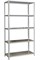Стеллаж для кладовки 2500*1000*600 (5 полок) с цельной стойкой металлический сборный - фото 16257