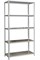 Стеллаж для кладовки 2500*1200*500 (5 полок) с цельной стойкой металлический сборный - фото 16276