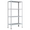 Стеллаж 2500*700*400 (4 полки) Лайт MR с цельной стойкой металлический сборный - фото 18922